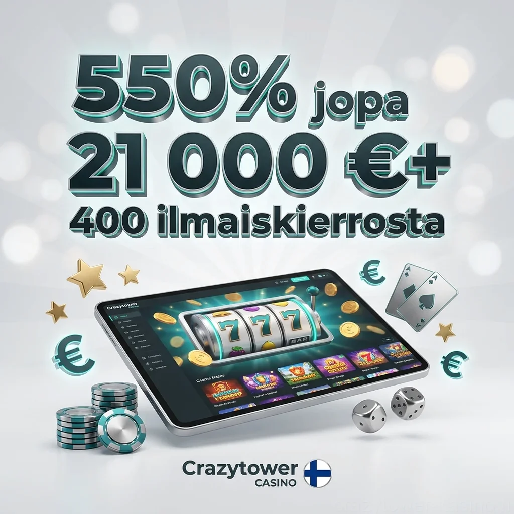 550% jopa 21 000 €+ 400 ilmaiskierrosta